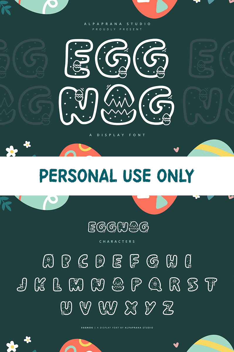 Eggnog Font