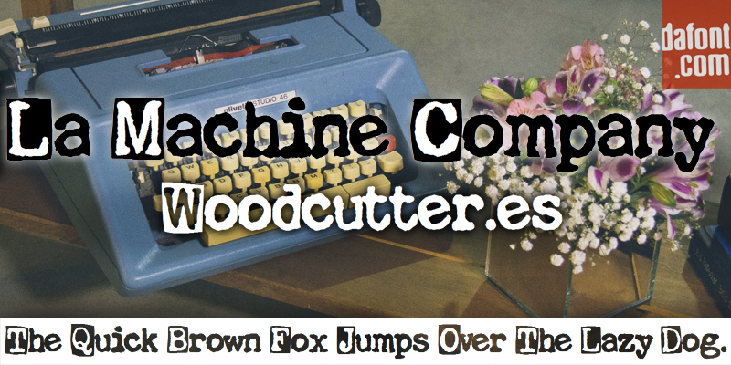 La Machine Company Font
