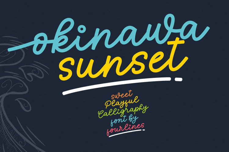 Okinawa Sunset Font