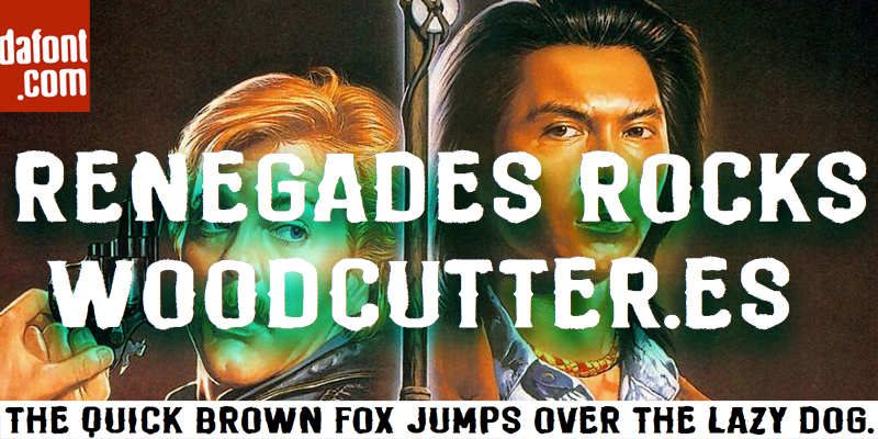 Renegades Rocks Font