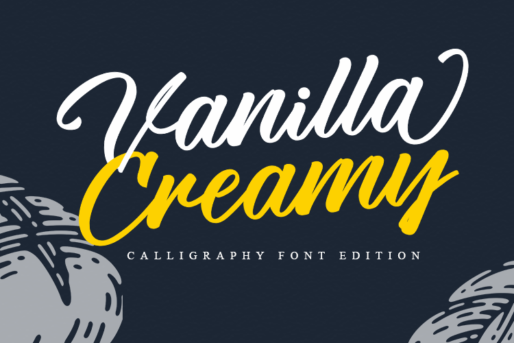 Vanilla Creamy Font