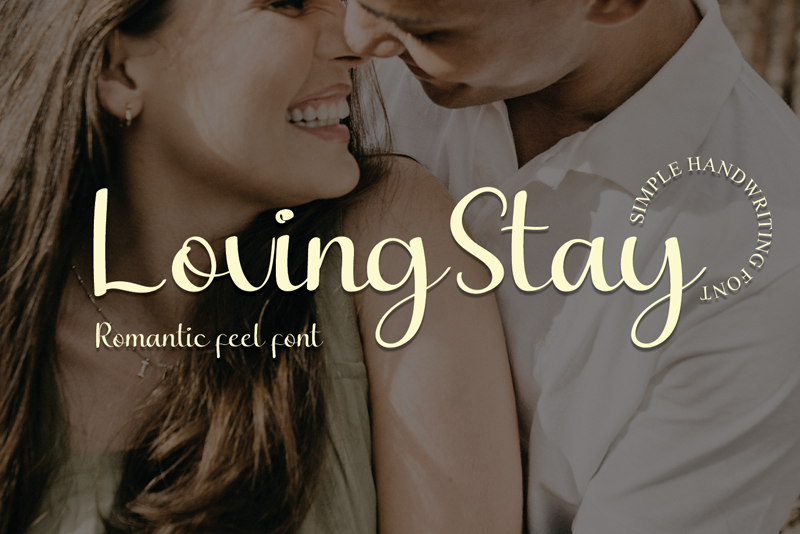 Loving Stay Font
