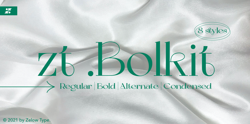 Bolkit Rayek Font