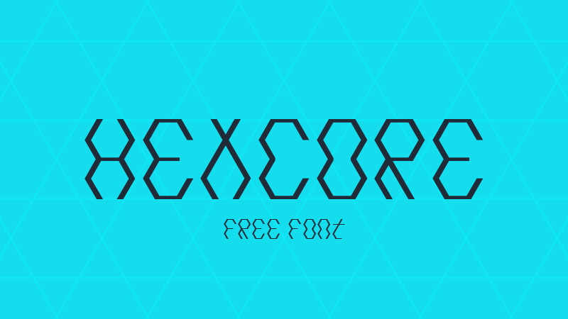 Hexcore Font