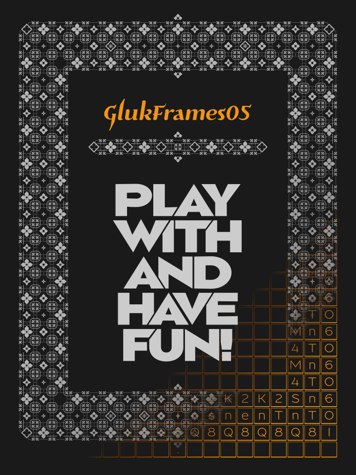GlukFrames05 Font