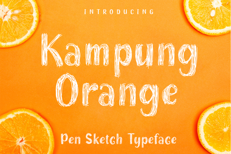 Kampung Orange Font