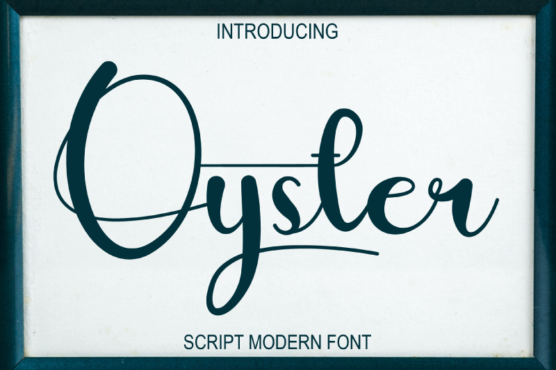Oyster Font