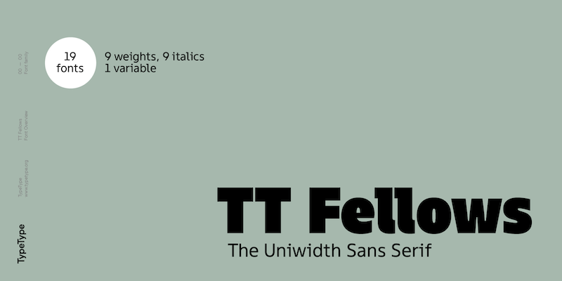 TT Fellows Font