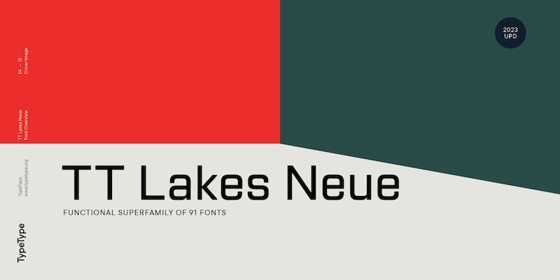 TT Lakes Neue Font