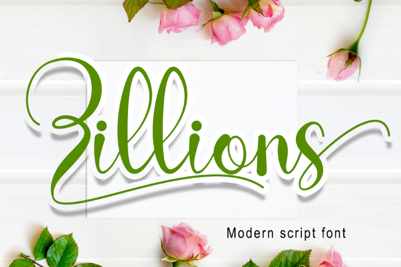 Zillions Font