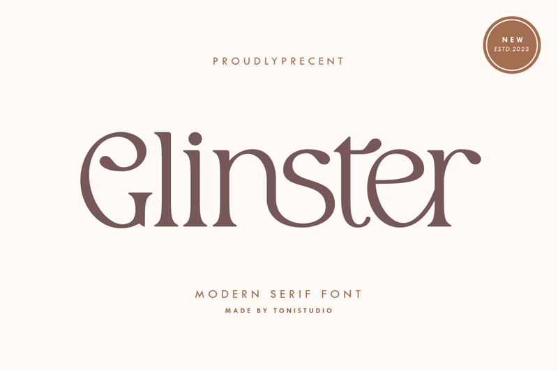 Glinster Font