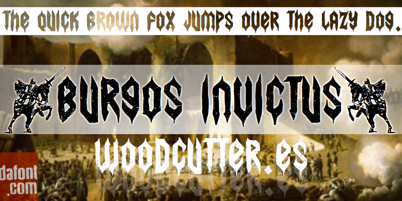 Burgos Invictus Font