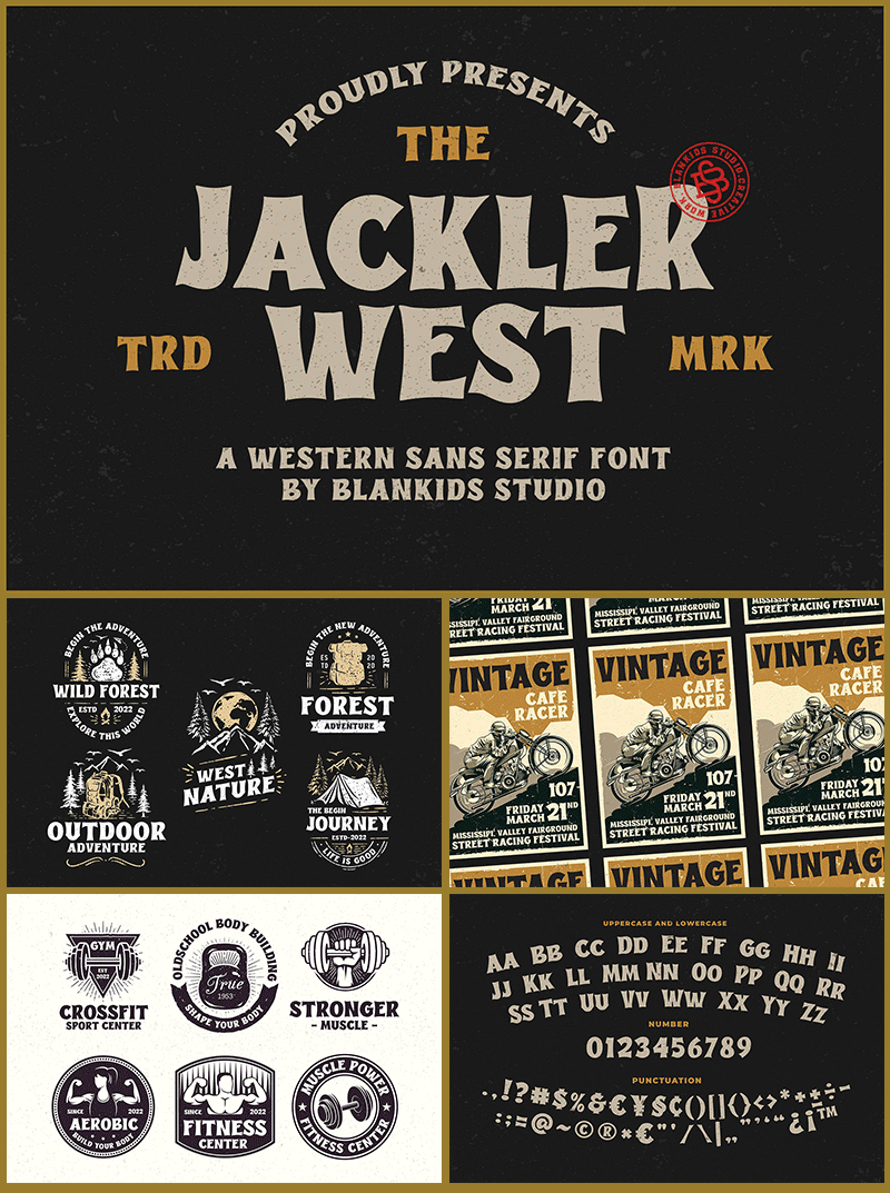 Jackler West Font