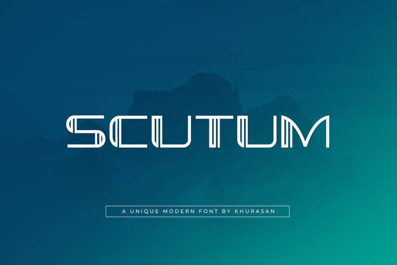 Scutum Font