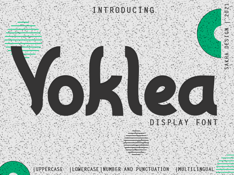 Voklea Font