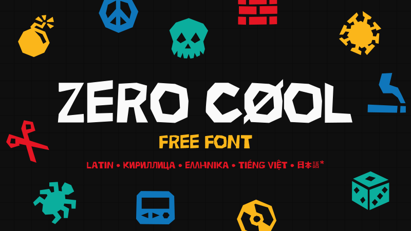 Zero Cool Font