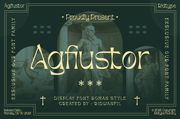 Agfiustor Font