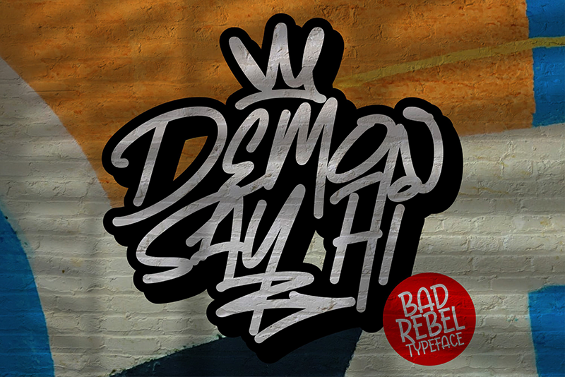 Demon Say Hi Font