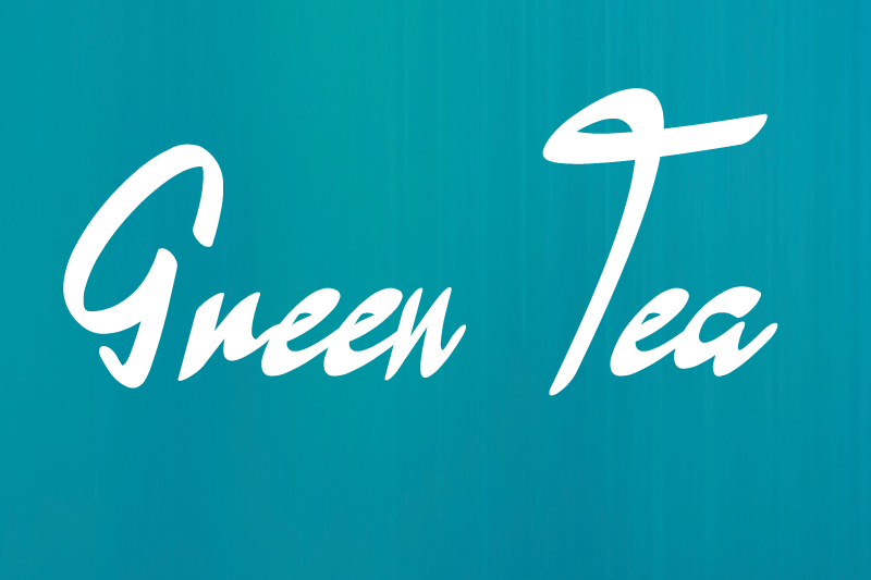 Green Tea Font
