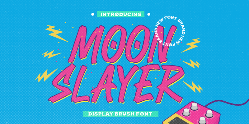 Moon Slayer Font