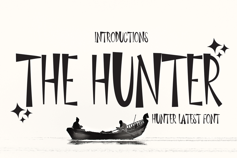 The Hunter Font