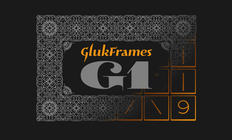 GlukFramesG1 Font