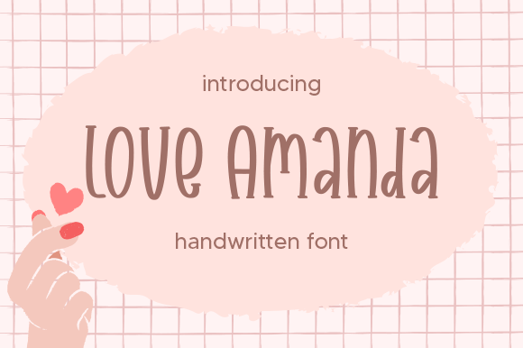 Love Amanda Font