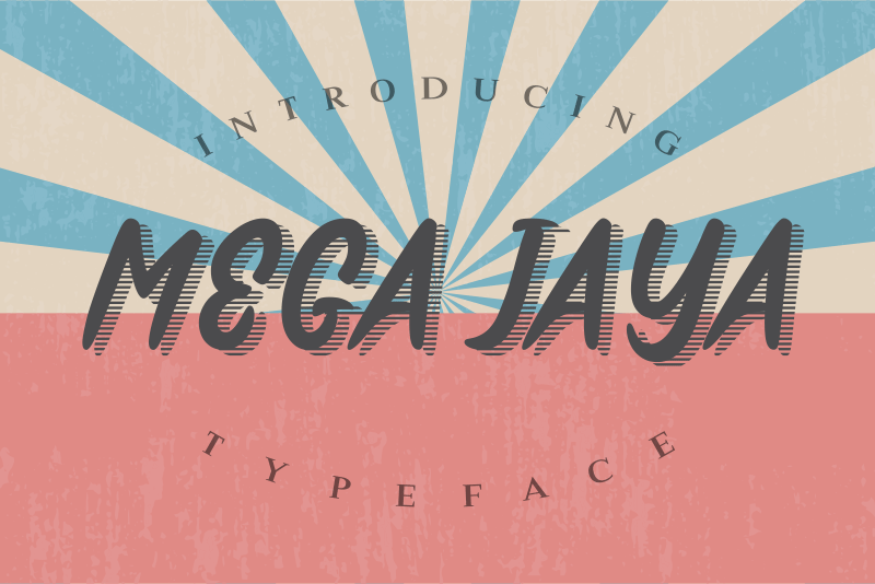 Mega Jaya Font