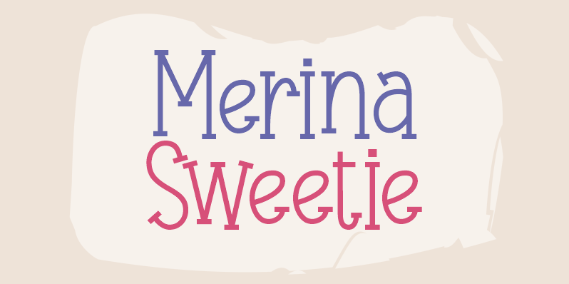 Merina Sweetie Font