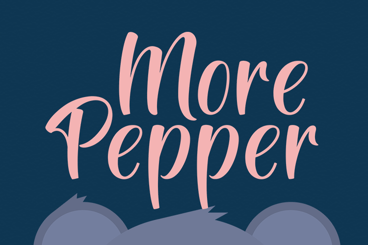 More Pepper Font
