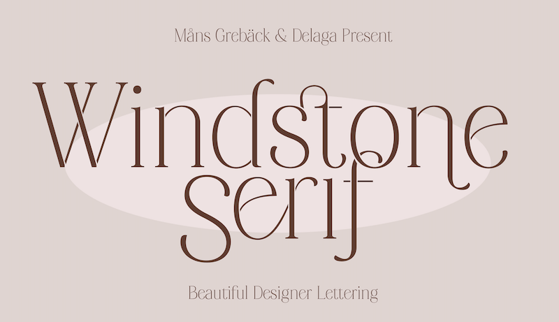 Windstone Serif Font