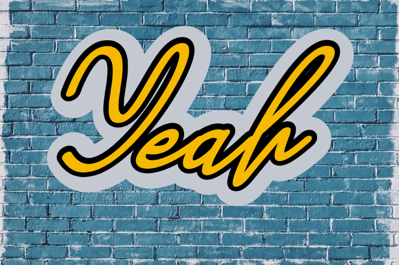 Yeah Font