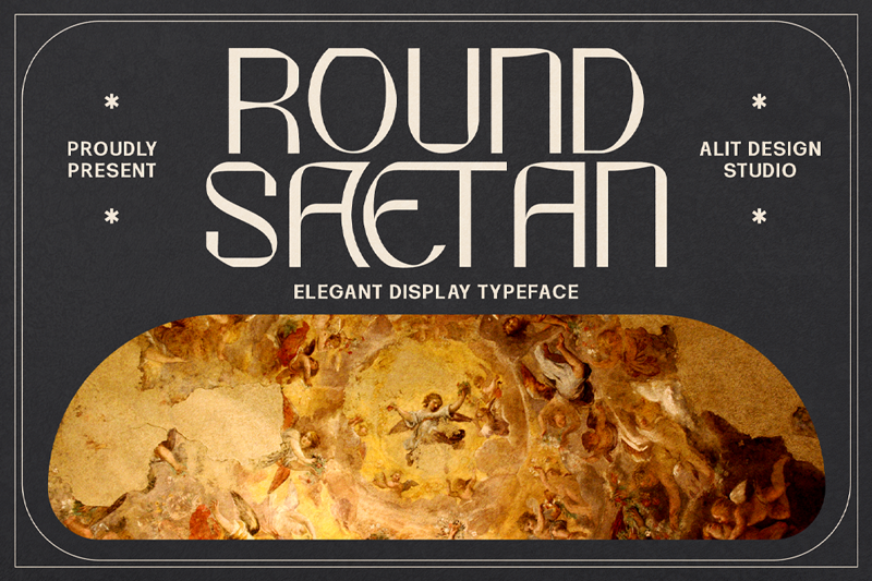 Round Saetan Font