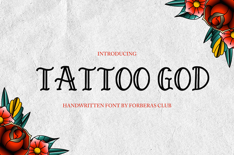 Tattoo God Font