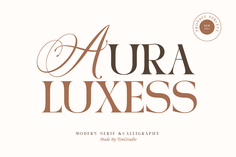 Aura Luxess Font