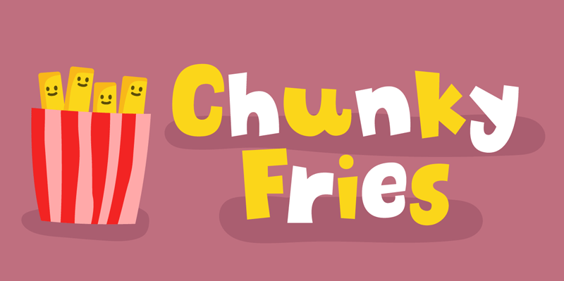 Chunky Fries Font