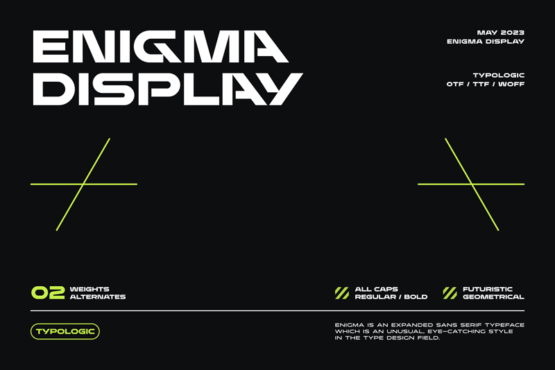 Enigma Font