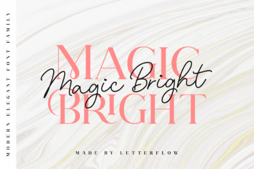 Magic Bright Script Font