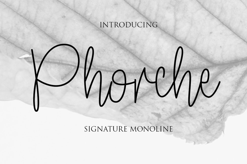 Phorche Font