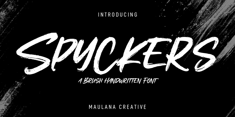 Spyckers Font
