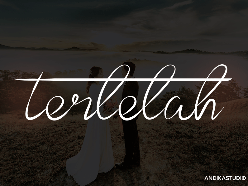 Terlelah Font
