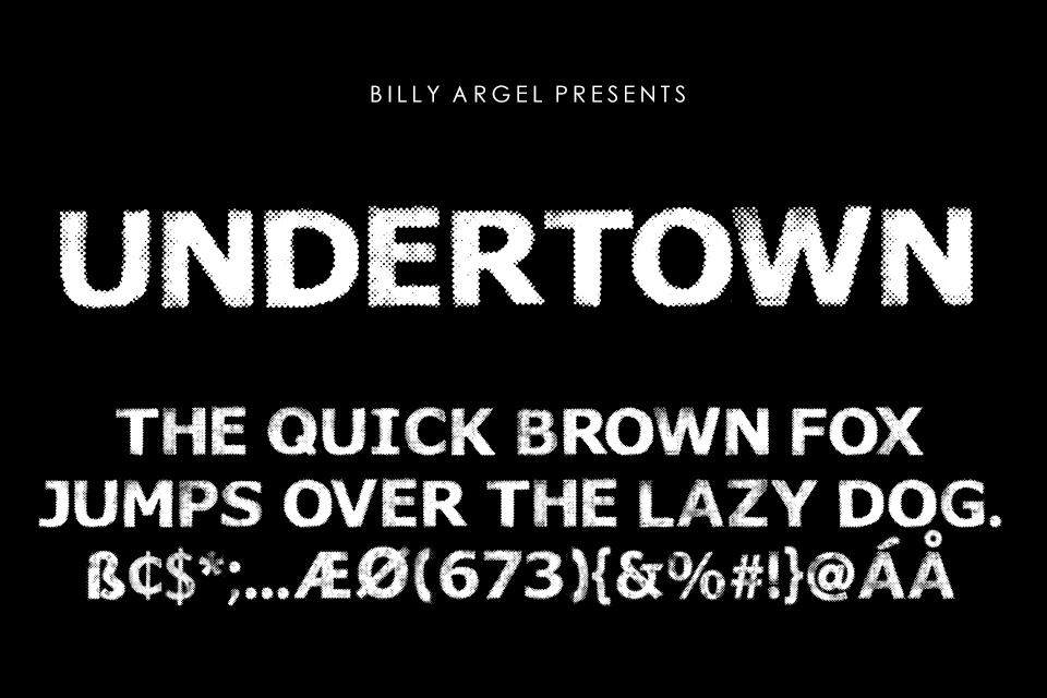 Undertown Font