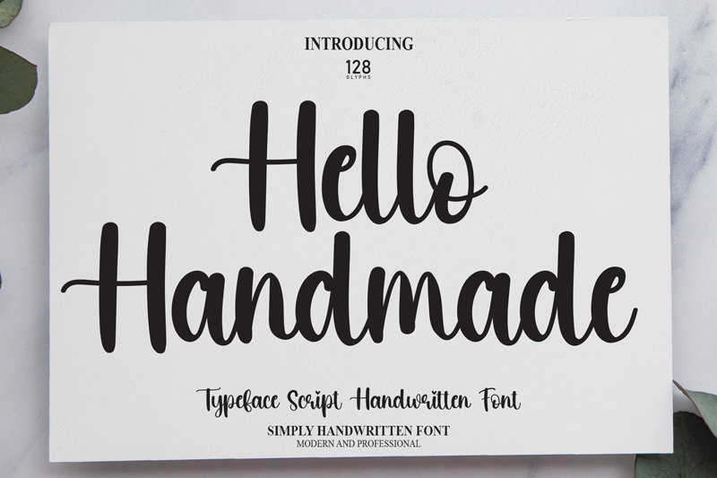 Hello Handmade Font