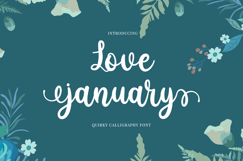 Love January Font