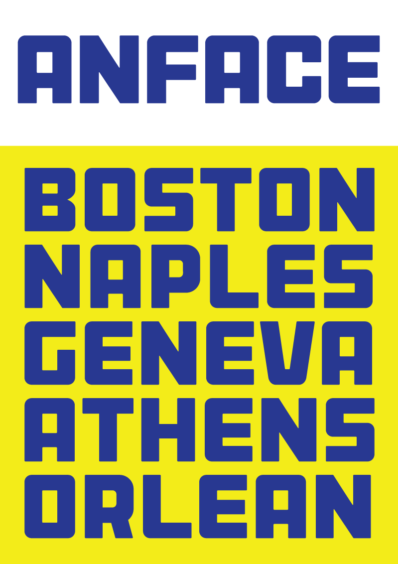 Anface Font