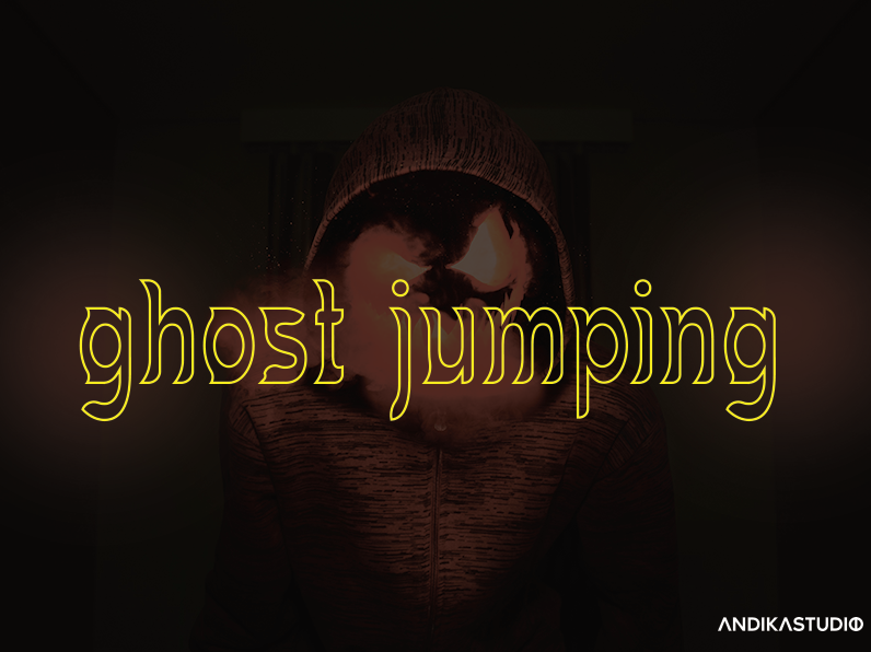 Ghost Jumping Font