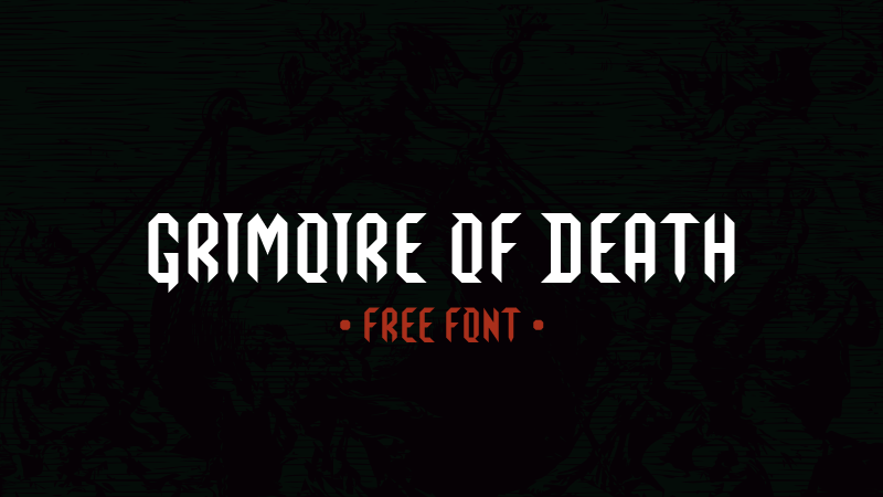 Grimoire Of Death Font