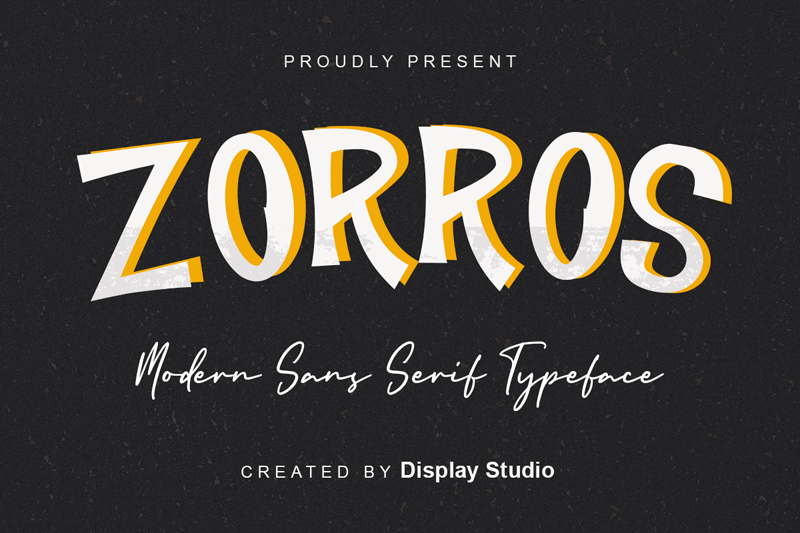 Zorros Font