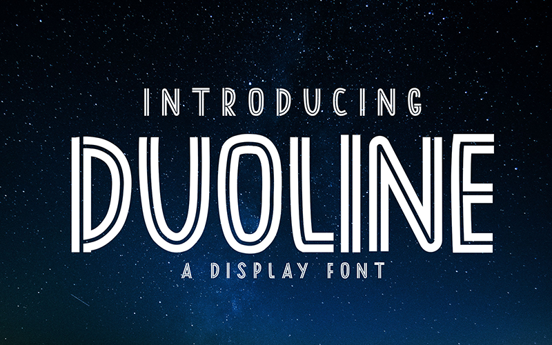 Duoline Font