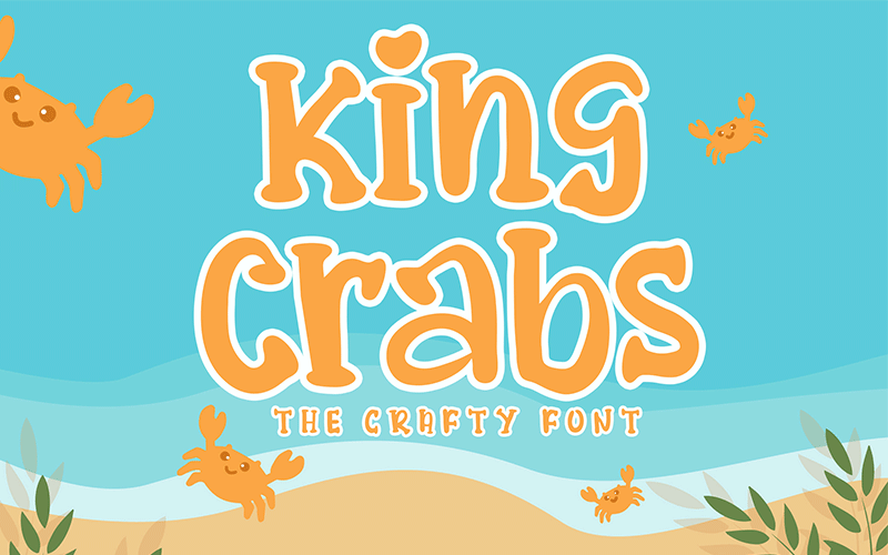 King Crabs Font